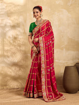 Buy Royal Modal Silk Festive Wear Saree Kcpc Image 1