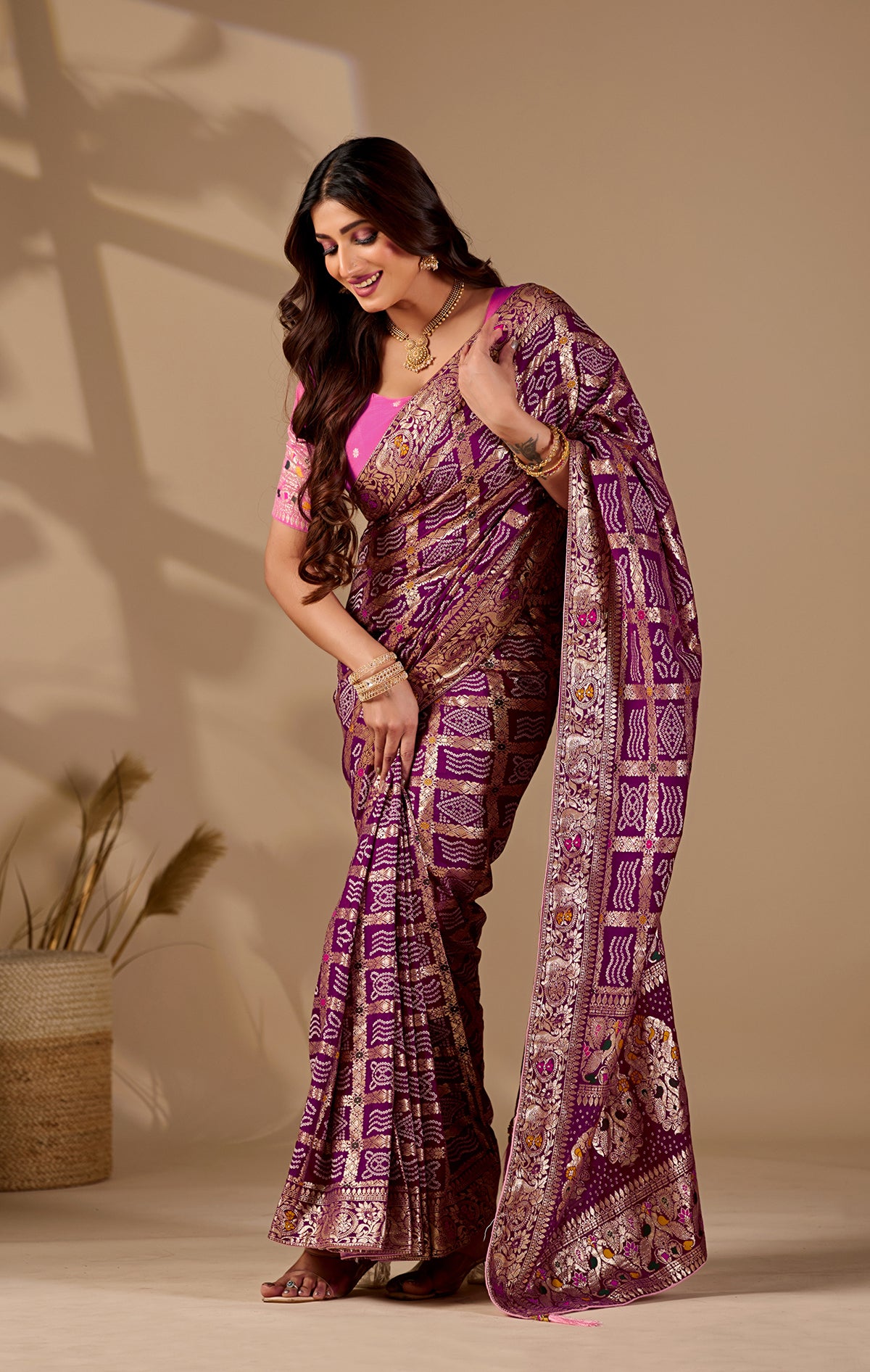 Traditional wear saree for festival season 