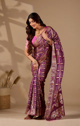 Traditional wear saree for festival season 
