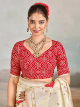Buy Designer Style Saree WithGotaPatti Work Kcpc