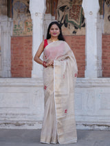 Buy New Traditional Banarasi Saree With Festive Wear Kcpc image 1