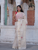 Buy New Traditional Banarasi Saree With Festive Wear Kcpc image 3