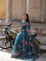 Buy Printed Saree for Everyday Casual Wear Kcpc image 6