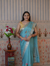 Buy Elegant Banarasi Style Saree Kcpc