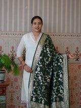 Buy Traditional Banarasi Style Dola Silk Dupatta Kcpc