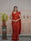 Buy Pure Modal Silk Bandhani Style Saree Kcpc 