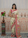 Buy Kalamkari Saree With Embroidery Work Kcpc