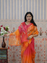 Buy Kota Doriya Bikaneri Saree with Gota Patti Work Kcpc