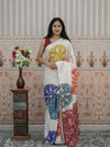 Buy Bandhani Saree With Gota Patti Border Work Kcpc