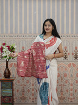 Buy Bandhani Saree With Gota Patti Border Work Kcpc