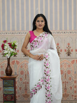 Buy Crush tissue silk Bollywood Style saree Kcpc