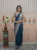 Buy Banarasi Saree With Wedding Wear Kcpc