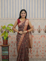 Buy Cotton Silk Printed Style Saree Kcpc