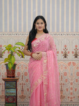 Buy Pure Diamond Chiffon Traditional Rajputi saree Kcpc