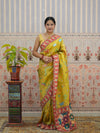 Buy Tussar Silk Saree With Festive Wear Kcpc