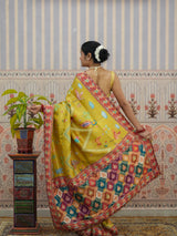 Buy Tussar Silk Saree With Festive Wear Kcpc