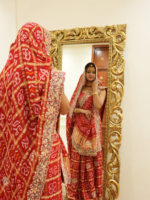 KcPc New One Special Gaji Silk Zardoji Handwork Saree MNL