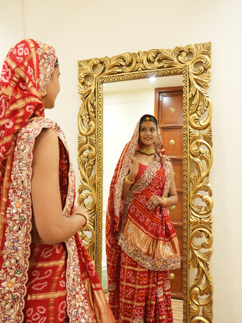 KcPc New One Special Gaji Silk Zardoji Handwork Saree MNL