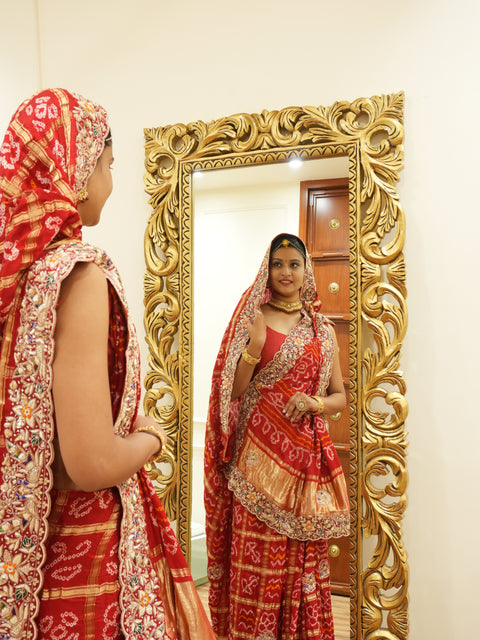 KcPc New One Special Gaji Silk Zardoji Handwork Saree MNL