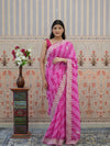 Buy Upada Silk With Leheriya Style Saree Kcpc