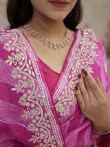 Buy Upada Silk With Leheriya Style Saree Kcpc