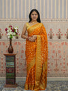 Buy Bandhani Saree With Viscose Silk Kcpc