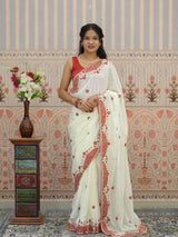 KcPc Festive Special Crepe Silk Designer Saree with Tari Work SWA