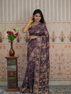 Buy Bandhani Style Saree with Festive Wear 