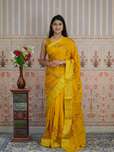 Buy Zari border Saree With Festive Wear