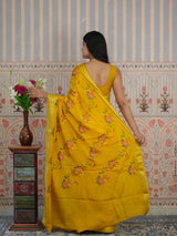 Buy Zari border Saree With Festive Wear