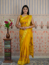 Buy Zari border Saree With Festive Wear