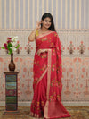 Buy Zari border Saree With Festive Wear