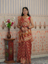 KcPc Pure Georgette Minakari weaving Cut danaWork saree ,MOH