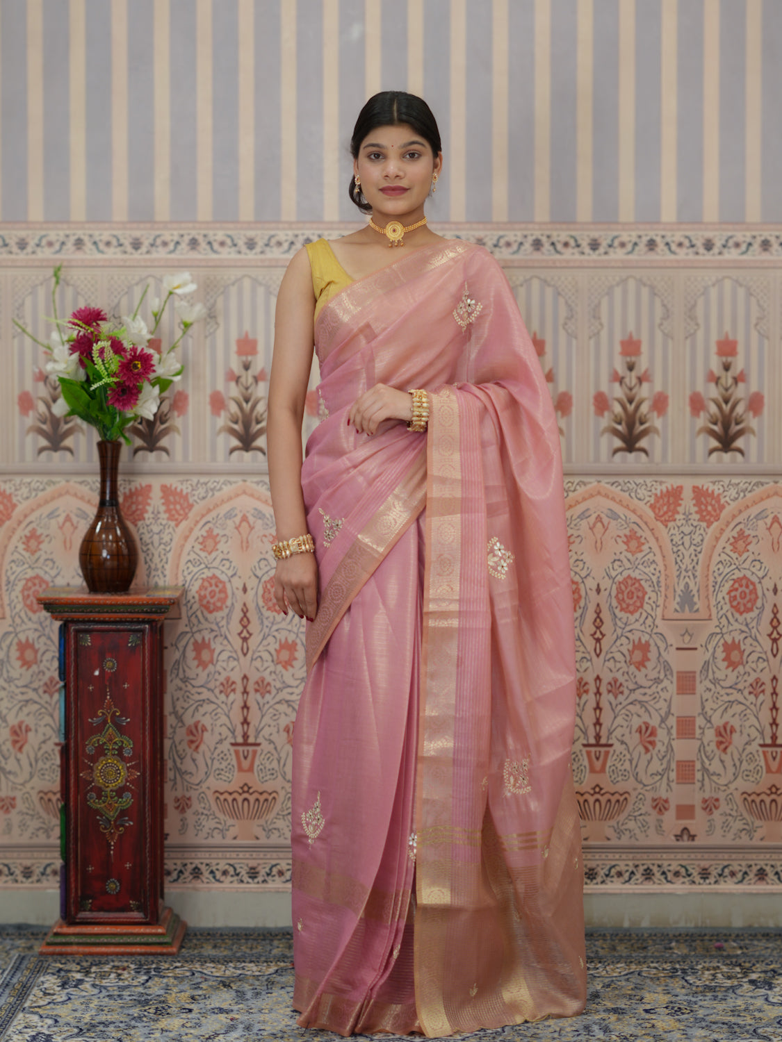 Buy Kota doriya Special Saree With Casual Wear