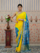 Gaji Silk saree with a Shilpa Shetty inspired design