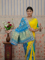 Gaji Silk saree with a Shilpa Shetty inspired design