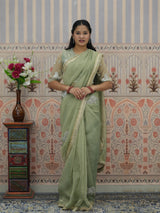 Buy Designer Crush Tissue Silk Blouse Festive Special Kcpc