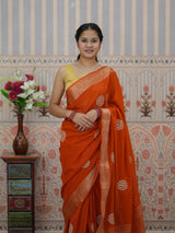 Buy Festive Special Chiffon Banarasi Saree Kcpc