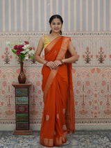 Buy Festive Special Chiffon Banarasi Saree Kcpc
