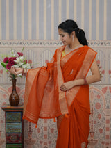Buy Festive Special Chiffon Banarasi Saree Kcpc