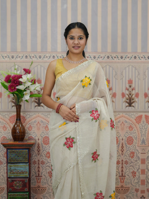 Buy Banarasi Style Kota Doriya Saree Kcpc