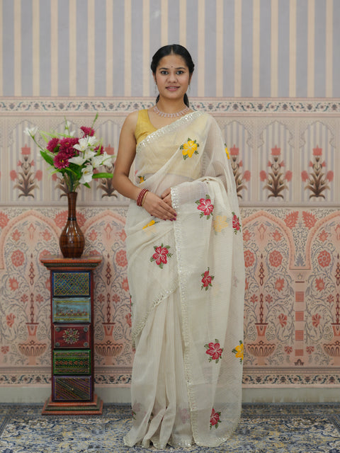 Buy Banarasi Style Kota Doriya Saree Kcpc