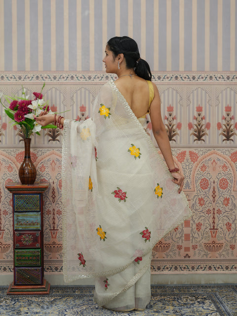 Buy Banarasi Style Kota Doriya Saree Kcpc