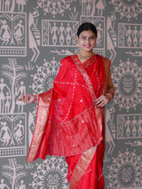 By New Banarasi Saree With Cutdana Gotapatti Work KcPc