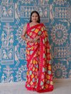 Buy Printed Saree With Festive Wear KcPc