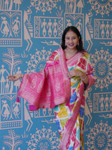 Buy Elegant Digital Style Saree With Festive Wear KcPc