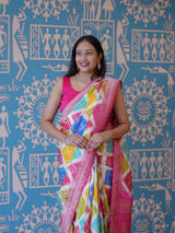 Buy Elegant Digital Style Saree With Festive Wear KcPc