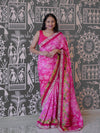 Buy New Designer Printed Saree With Zardosi Detailing KcPc