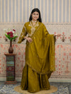 KcPc Stylish Indo-Western Lehenga in HO Silk with Designer Look MEG