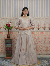 KcPc Festive Wear HO Silk Designer Lehenga with Gota Patti WorkMEG